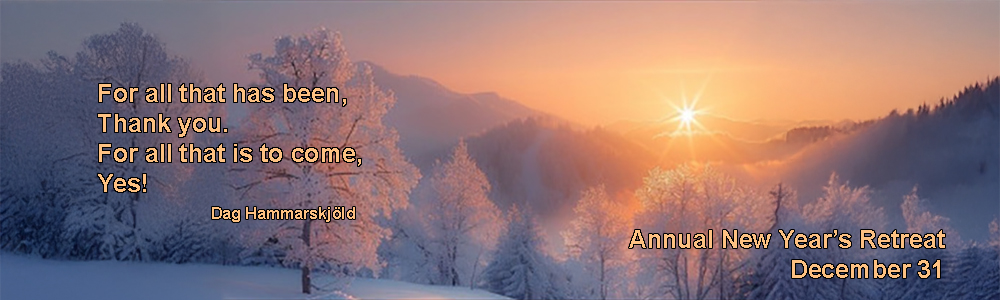 New Year's Eve Retreat